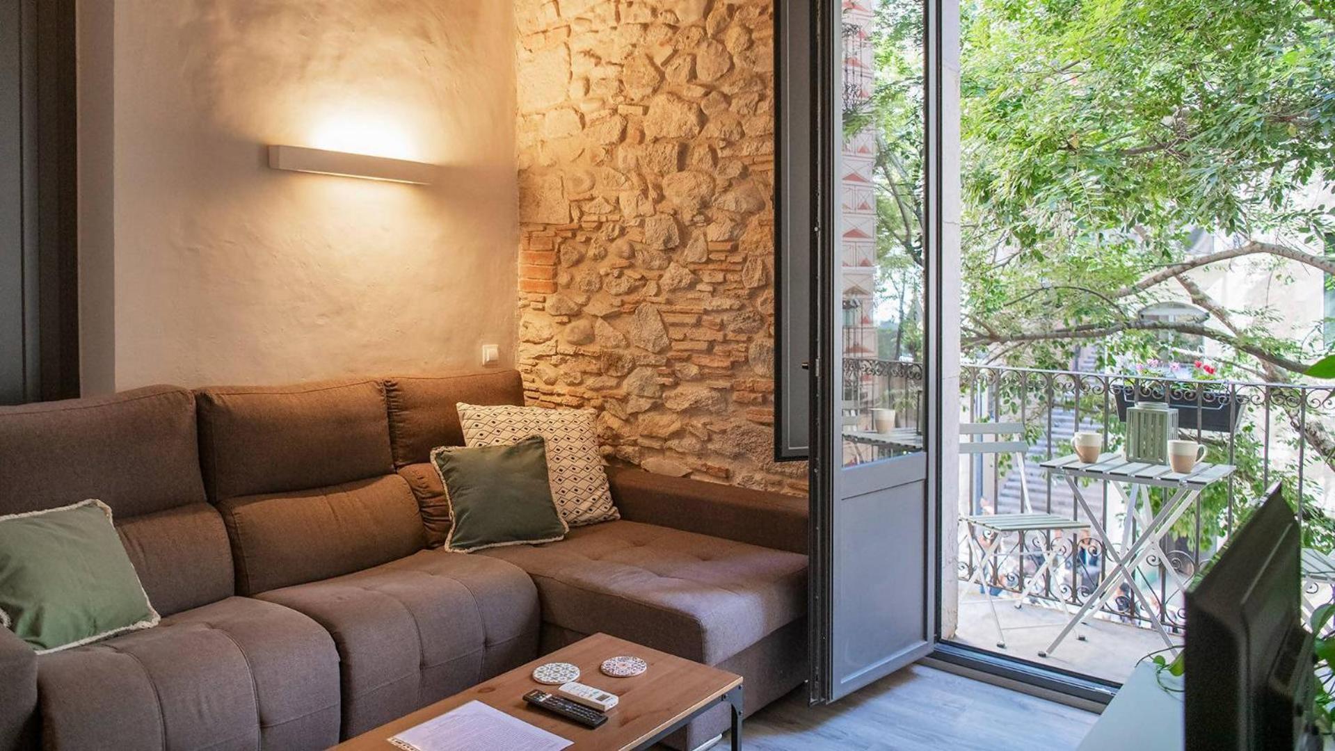지로나 Old Town Duplex With Character 아파트 외부 사진