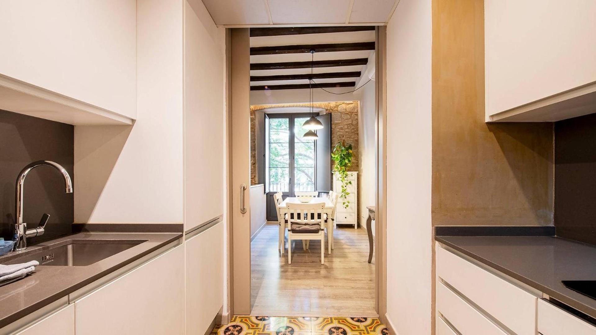 지로나 Old Town Duplex With Character 아파트 외부 사진