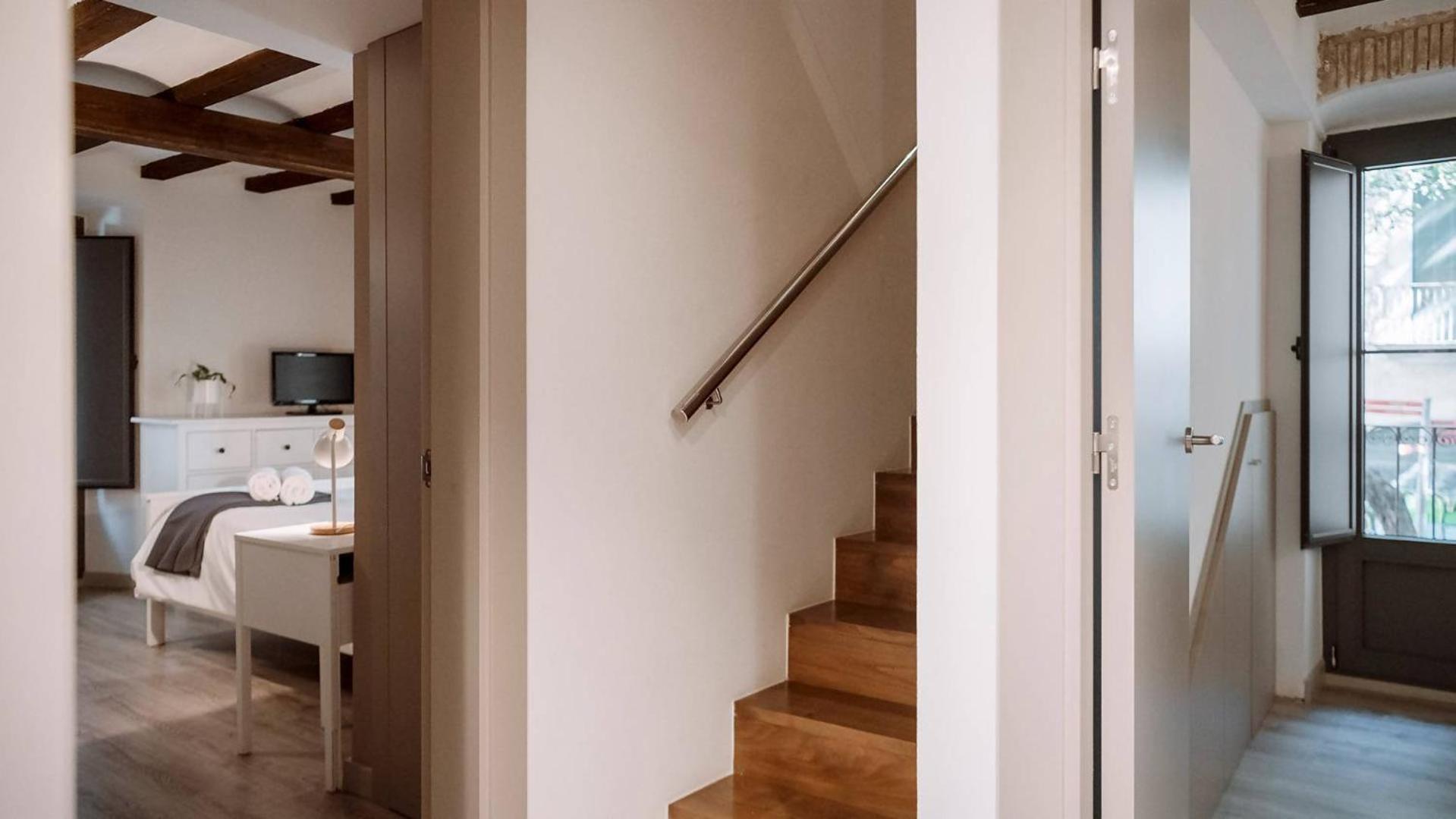 지로나 Old Town Duplex With Character 아파트 외부 사진