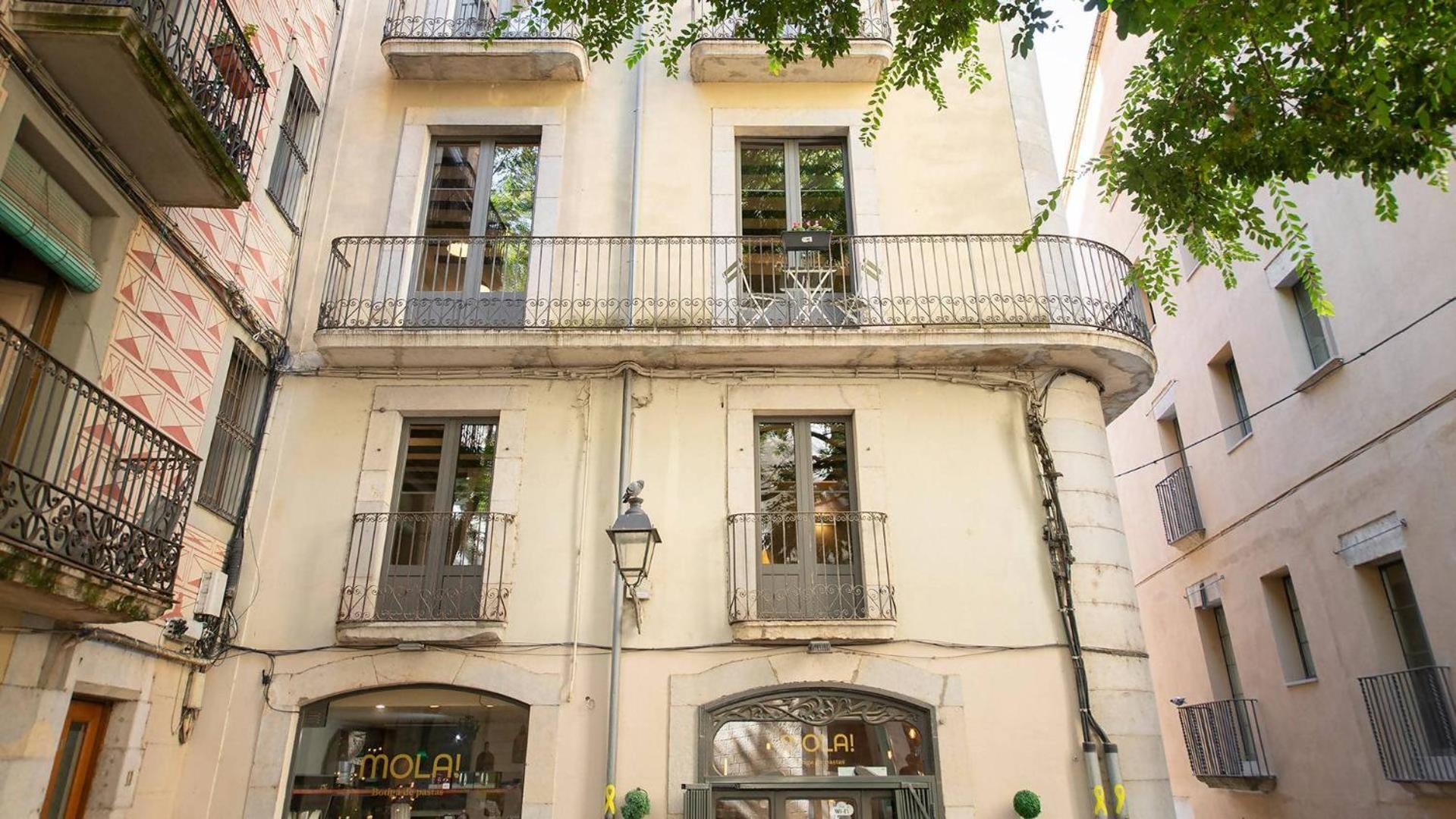 지로나 Old Town Duplex With Character 아파트 외부 사진