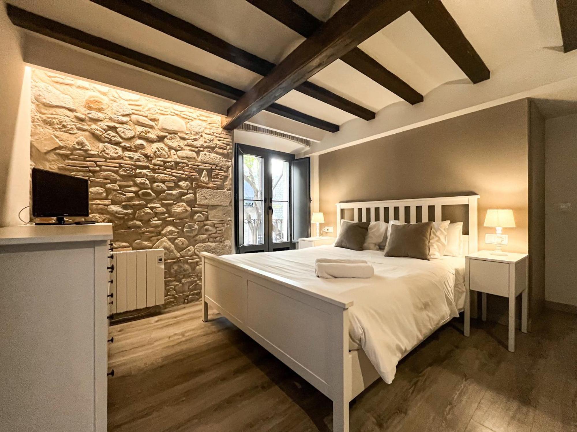 지로나 Old Town Duplex With Character 아파트 외부 사진