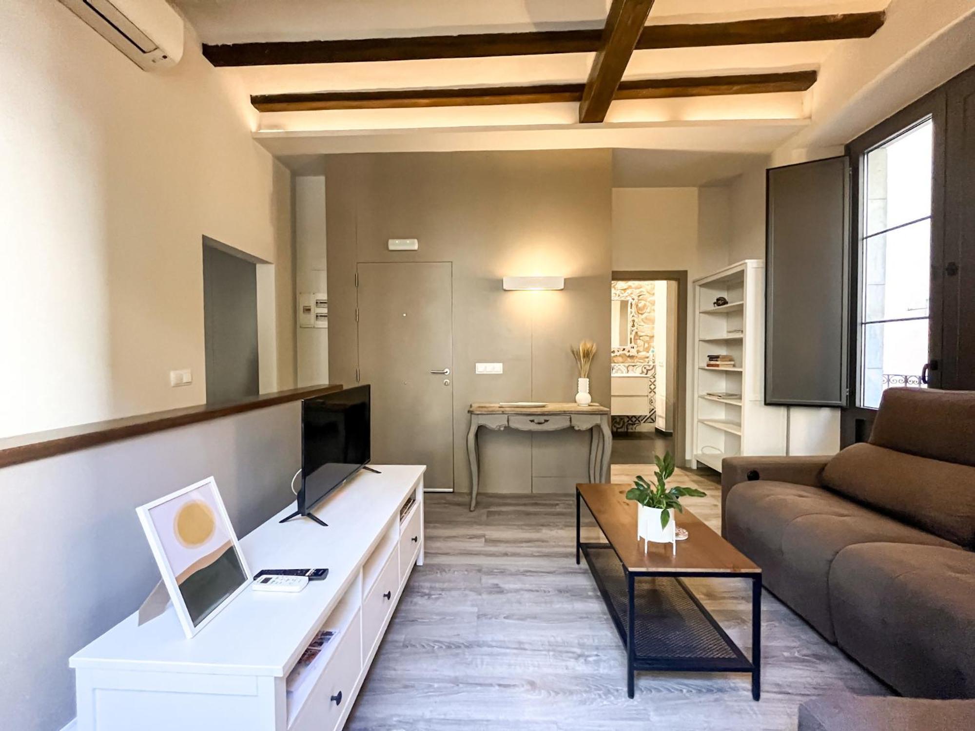 지로나 Old Town Duplex With Character 아파트 외부 사진